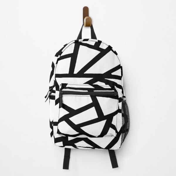 Item preview, Looking Shattered Black Line Geometric Abstract designed and sold by taiche.