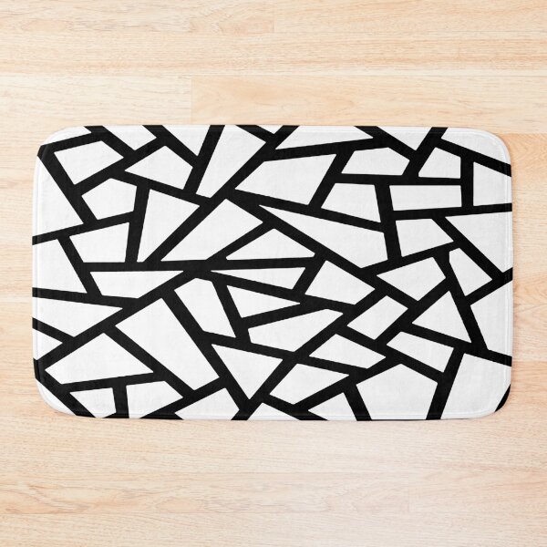 Item preview, Looking Shattered Black Line Geometric Abstract designed and sold by taiche.