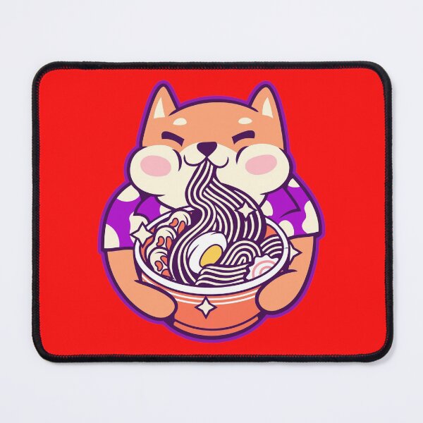 Item preview, Cute Corgi Eating Ramen designed and sold by Sunset-1.