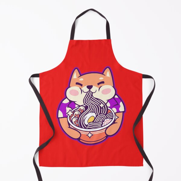 Item preview, Cute Corgi Eating Ramen designed and sold by Sunset-1.