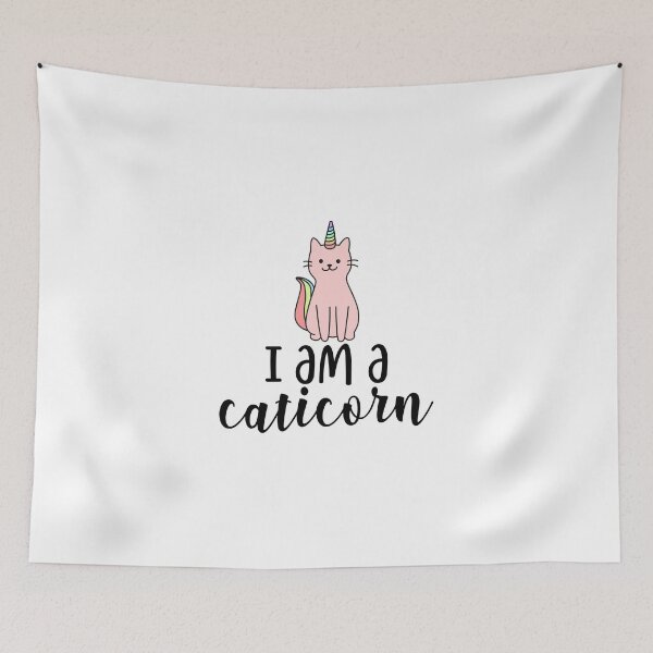 Item preview, I Am a Caticorn  Funny T Shirt  designed and sold by Vintage Vibe Studio.