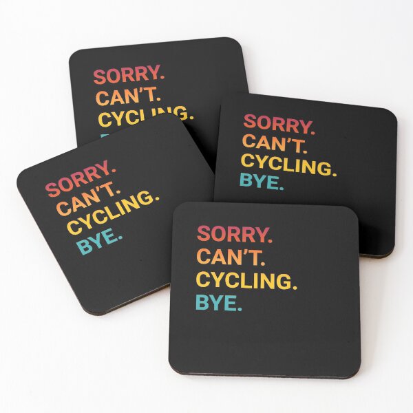 Item preview, Sorry Can't CYCLING Bye Funny CYCLING designed and sold by YukiShop.