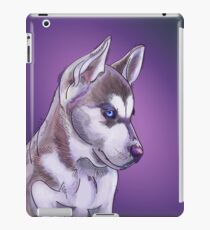 Siberian Husky illustration design iPad Case/Skin