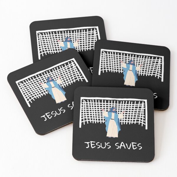 Item preview, Jesus saves, funny christian meme designed and sold by NiceSign.