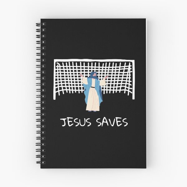 Item preview, Jesus saves, funny christian meme designed and sold by NiceSign.
