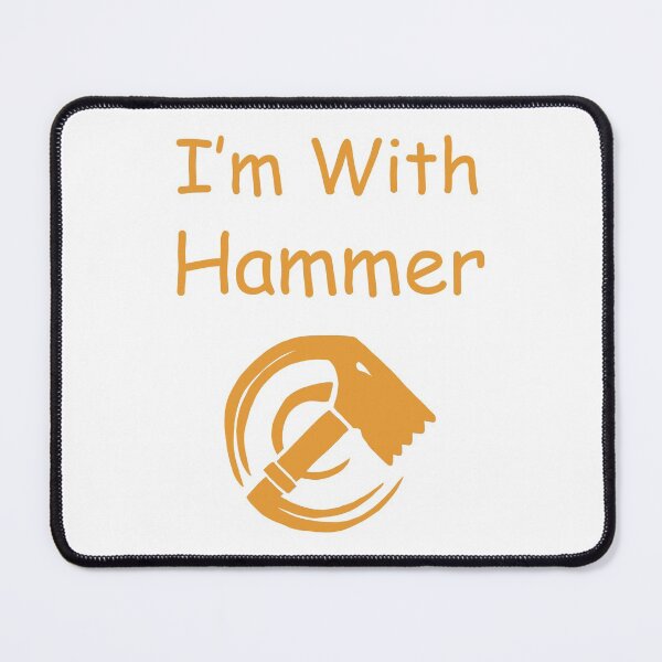 Item preview, im with hammer designed and sold by NootopiaLoot.