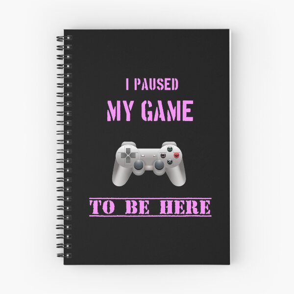 Item preview, I PAUSED MY GAME TO BE HERE PINK designed and sold by visitsopo.