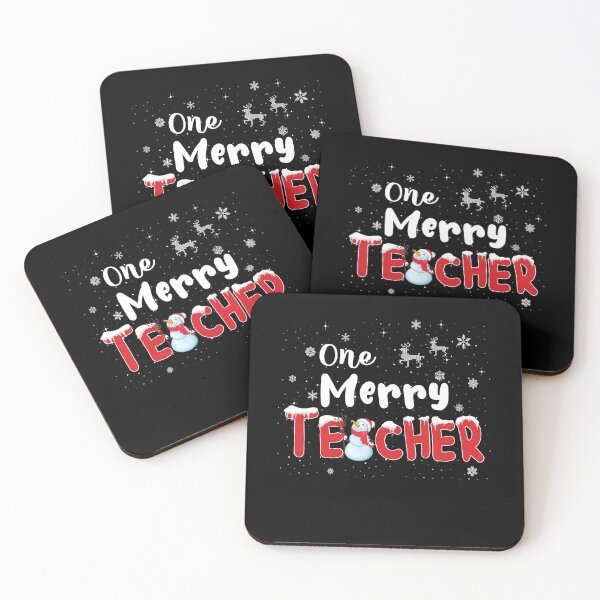 Item preview, One Merry Teacher Snowman Teaching Christmas designed and sold by ELAB27.