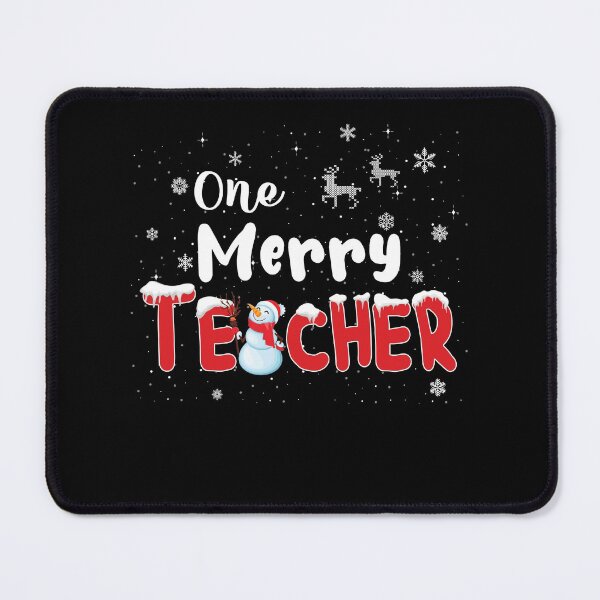 Item preview, One Merry Teacher Snowman Teaching Christmas designed and sold by ELAB27.