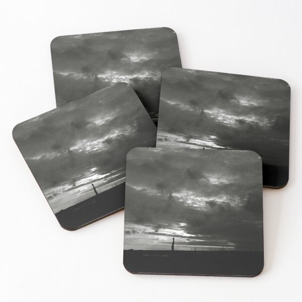 Item preview, The dark late evening Sky at Thornham Staithe, Norfolk, UK designed and sold by Richard Flint.