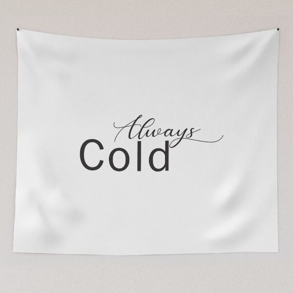 Item preview, Always Cold Sweatshirt, Sweater Weather, Fall sweatshirt, Literally Freezing, I Am Freezing Crewneck, Fall Apparel, Winter Sweatshirt designed and sold by sirrab.