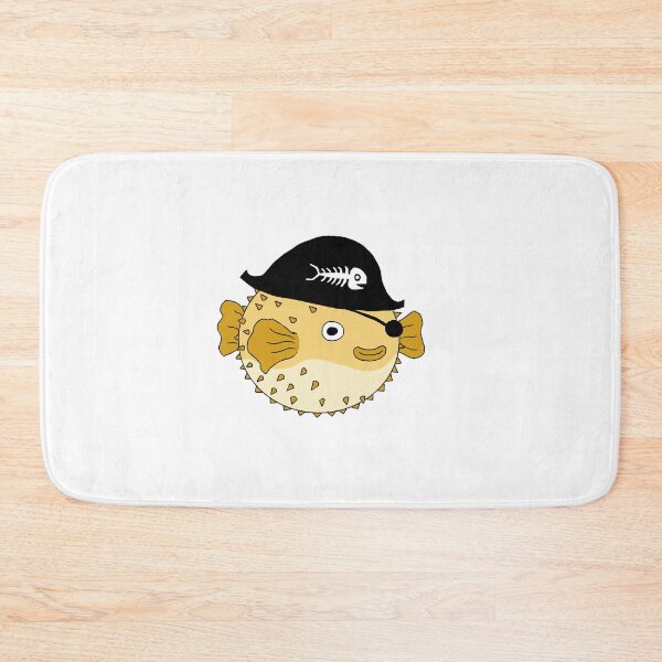 Item preview, Pirate Pufferfish designed and sold by Potato-Yi.