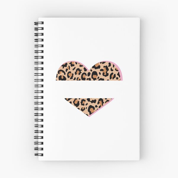 Item preview, Leopard print heart split designed and sold by GolddustSVG.