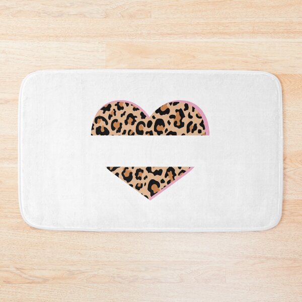 Item preview, Leopard print heart split designed and sold by GolddustSVG.