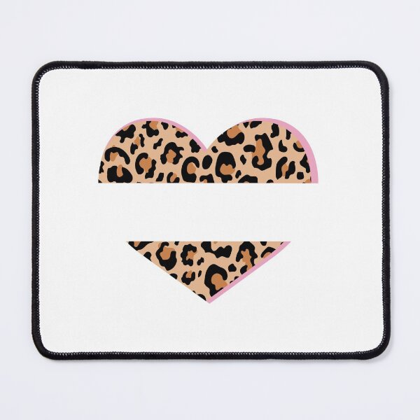 Item preview, Leopard print heart split designed and sold by GolddustSVG.