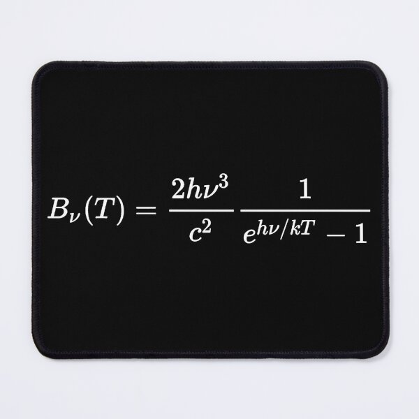 Item preview, planck equation of black body radiation, thermodynamics and physics designed and sold by NoetherSym.
