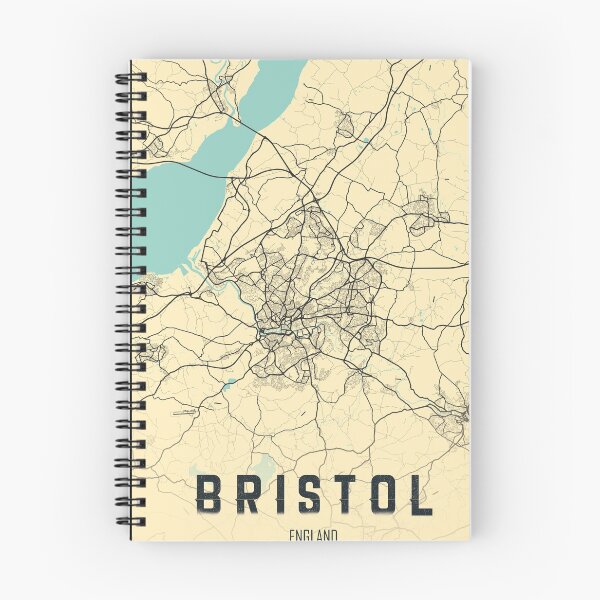 Item preview, Bristol map uk designed and sold by PostersProf1.