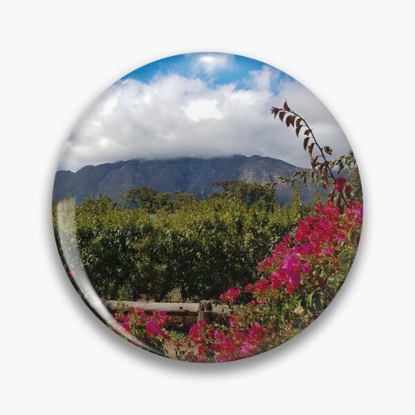 Item preview, View from winery in Franschhoek, Cape Town, South Africa designed and sold by TravelNotes.