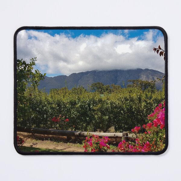 Item preview, View from winery in Franschhoek, Cape Town, South Africa designed and sold by TravelNotes.