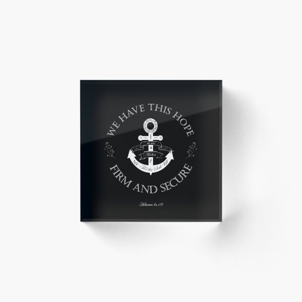 Christian Quote Acrylic Block
