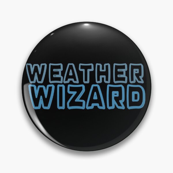 Item preview,  "Weather Wizard" funny, simple design. Perfect gift for weather professionals and enthusiasts. designed and sold by MihaiER.