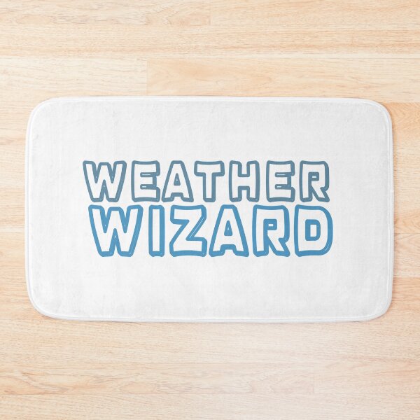 Item preview,  "Weather Wizard" funny, simple design. Perfect gift for weather professionals and enthusiasts. designed and sold by MihaiER.