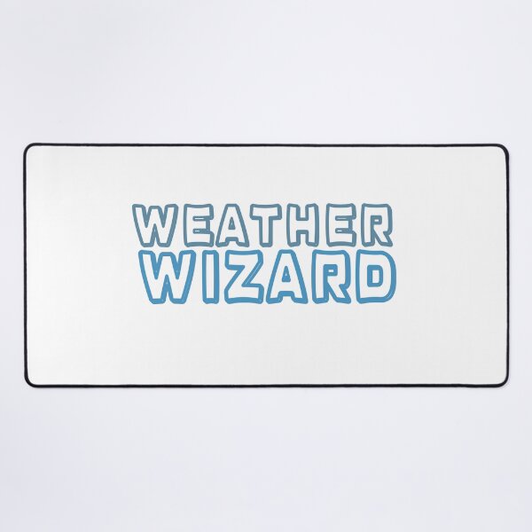 Item preview,  "Weather Wizard" funny, simple design. Perfect gift for weather professionals and enthusiasts. designed and sold by MihaiER.