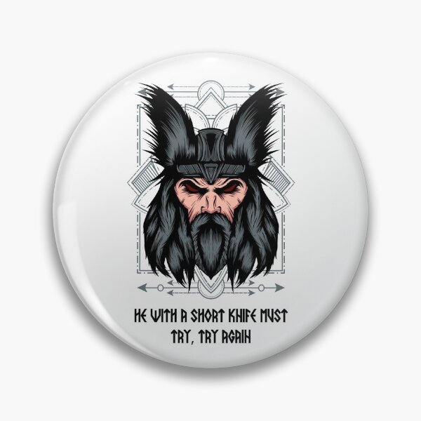 Item preview, Fierce Viking Warrior with Quote designed and sold by LilysGoodies.