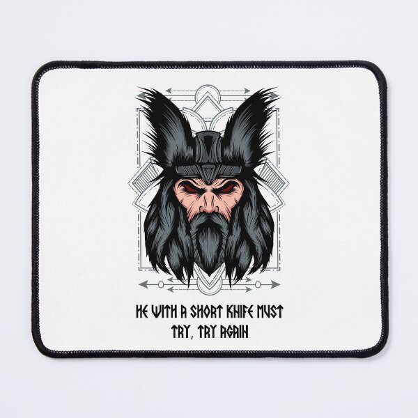 Item preview, Fierce Viking Warrior with Quote designed and sold by LilysGoodies.