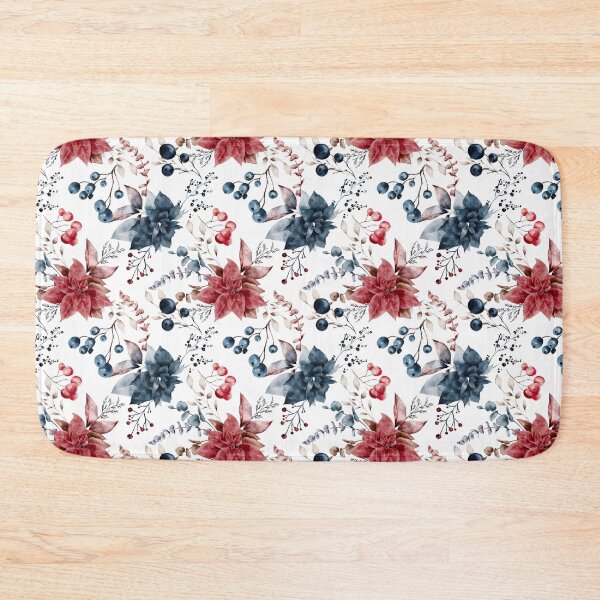 Item preview, Winter Botanical Pattern designed and sold by Naturalist Prints.