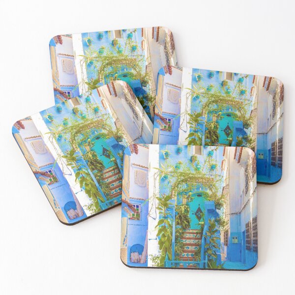 Item preview, Morroco blue houses designed and sold by TheMillusion.
