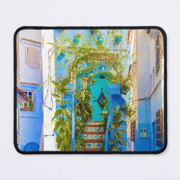 Item preview, Morroco blue houses designed and sold by TheMillusion.