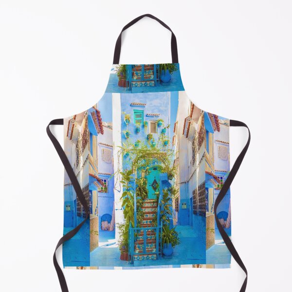 Item preview, Morroco blue houses designed and sold by TheMillusion.