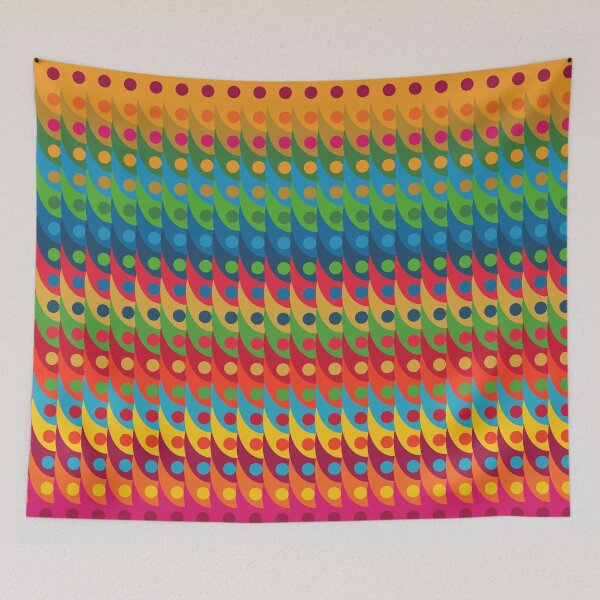 Item preview, Colourful Pattern with Dots - two designed and sold by greatnorris.