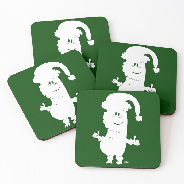 Item preview, Christmas monster mate dark green white fill designed and sold by davecakes.