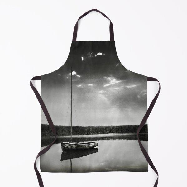 Item preview, A moored yacht in calm waters at Brancaster Staithe, Norfolk, UK designed and sold by Richard Flint.