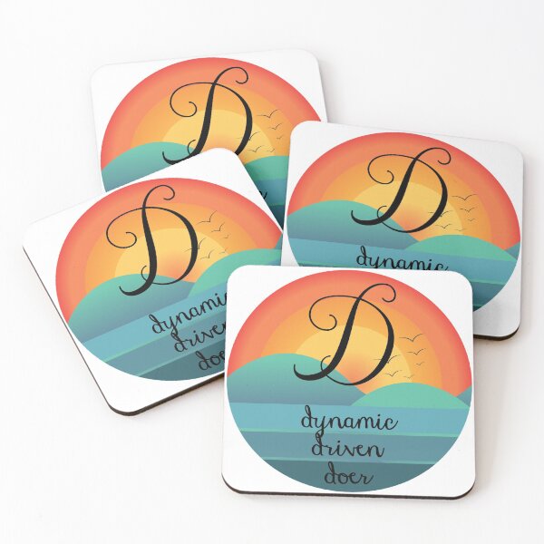 Item preview, Letter D with Phrases, Initial Letter D, Letter D Initial, D Letter, Dynamic, Driven, Doer designed and sold by linume.