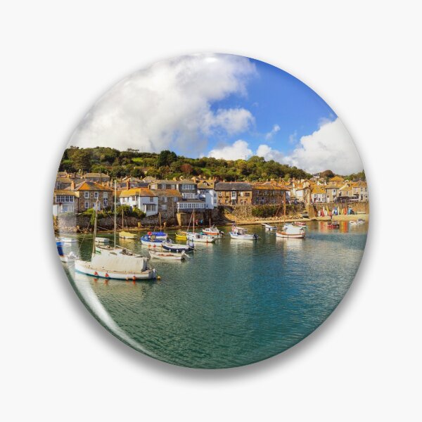 Artikelvorschau, Mousehole-Hafen-Boots-Panorama entworfen und verkauft von Paul Thompson Photography.