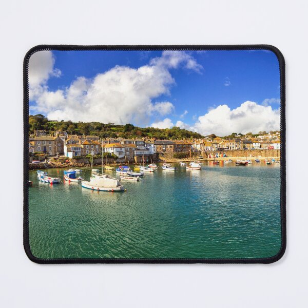 Item preview, Mousehole Harbor Boats Panorama designed and sold by Paul Thompson Photography.