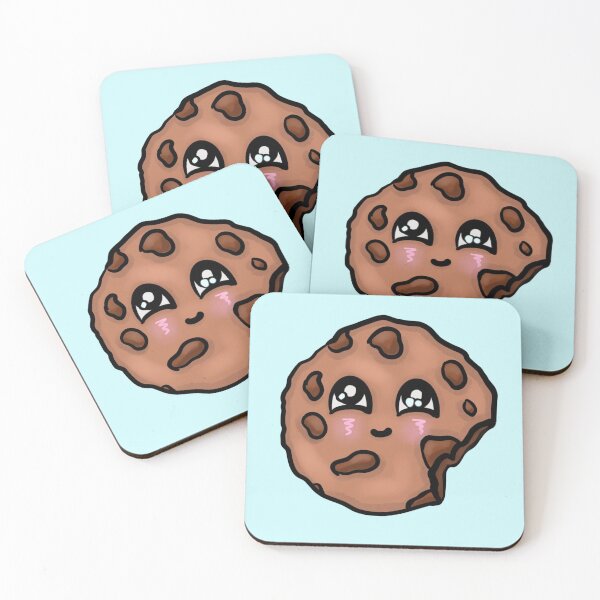 Item preview, Kawaii Chocolate Chip Cookie designed and sold by BioLushGraphics.