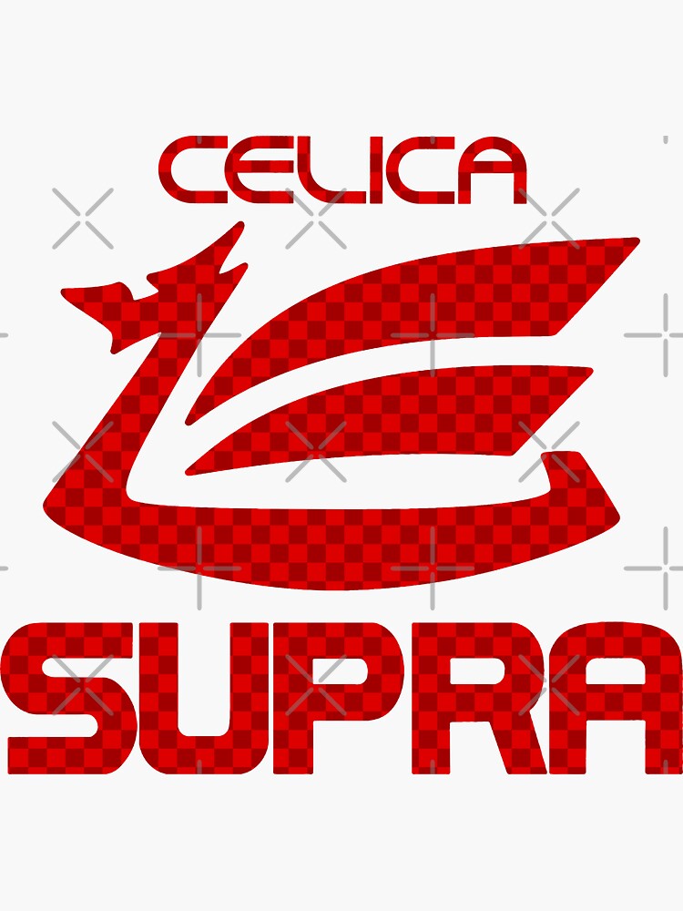 Tiled Celica Supra Dragon | Sticker