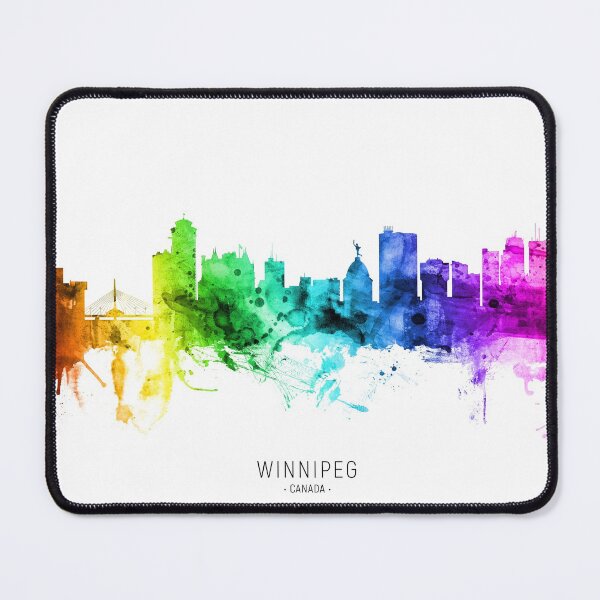 Item preview, Winnipeg Canada Skyline designed and sold by ArtPrints.
