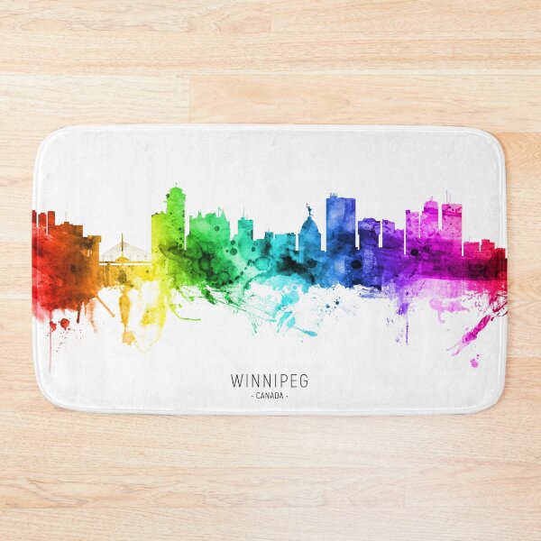 Item preview, Winnipeg Canada Skyline designed and sold by ArtPrints.