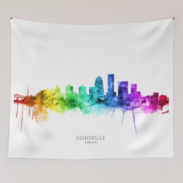 Item preview, Louisville Kentucky Skyline designed and sold by ArtPrints.