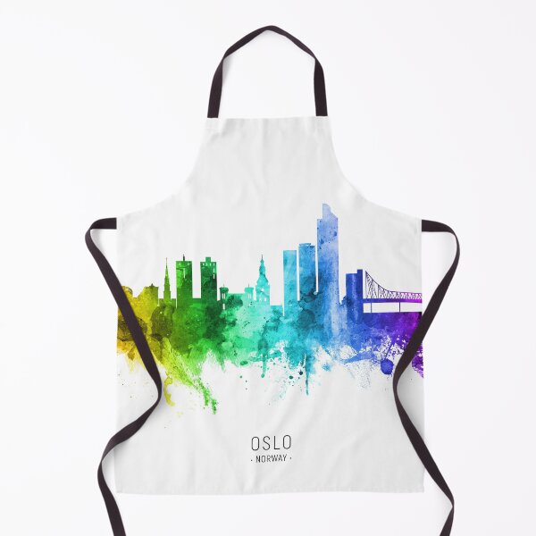 Item preview, Oslo Norway Skyline designed and sold by ArtPrints.