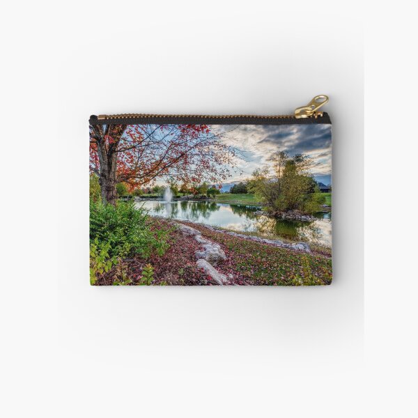 Item preview, Ozarks Fall Sunset At A Pond designed and sold by mljdwhite.