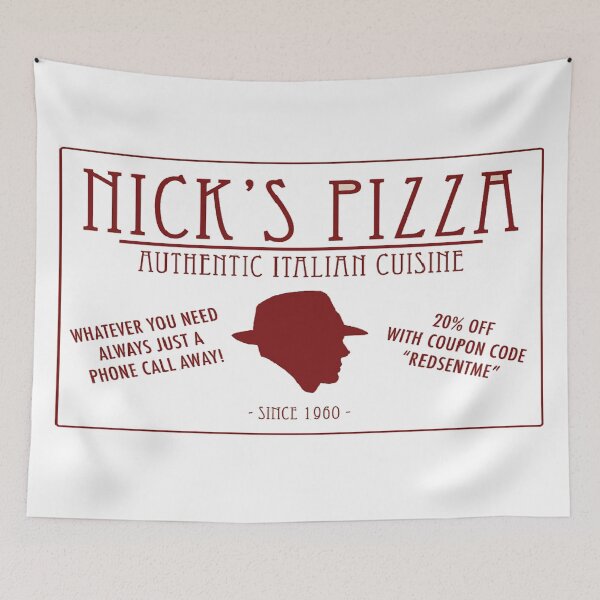 Item preview, Nick's Pizza blacklist designed and sold by oussayya.