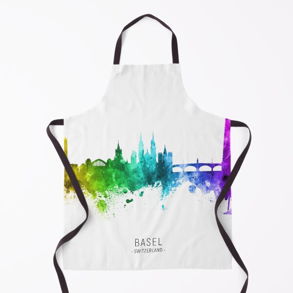 Item preview, Basel Switzerland Skyline designed and sold by ArtPrints.