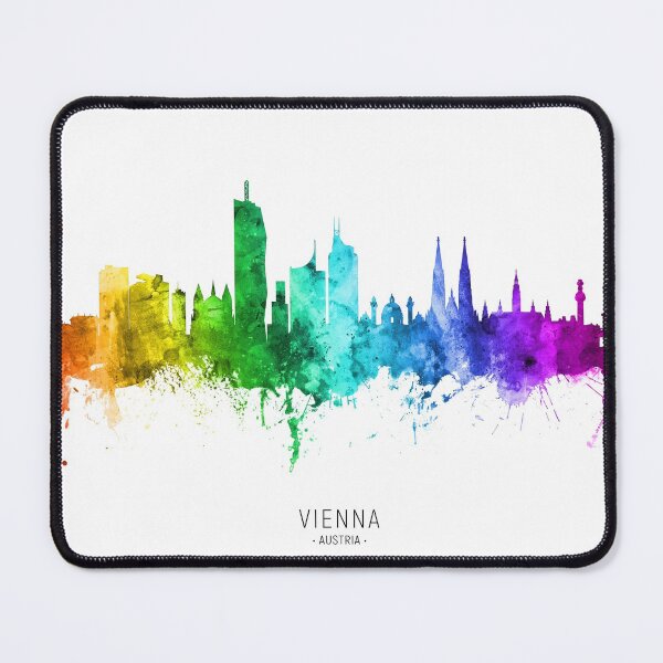 Item preview, Vienna Austria Skyline designed and sold by ArtPrints.