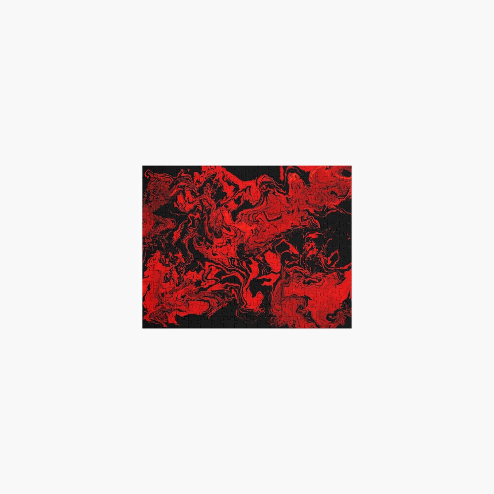 Bright Lava // Pain Jigsaw Puzzle